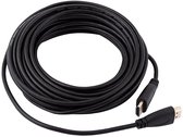 Allecto Plus - Male To Male Vergulde Kabel 10M - 1080P HD voor LCD DVD HDTV met Ethernet en 3D Ondersteuning