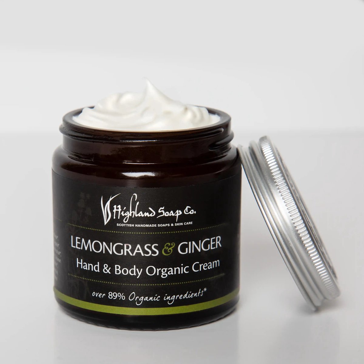 Lemongrass & Ginger – Fris & Pittig - Biologische Hand- & Bodycrème 120ml