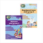 CITO Oefenboeken Voordeelset Rekenen & Begrijpend Lezen Eind Groep 5 - Maak je klaar voor de CITO Toets met deze werkboeken van meer dan 200 opdrachten!