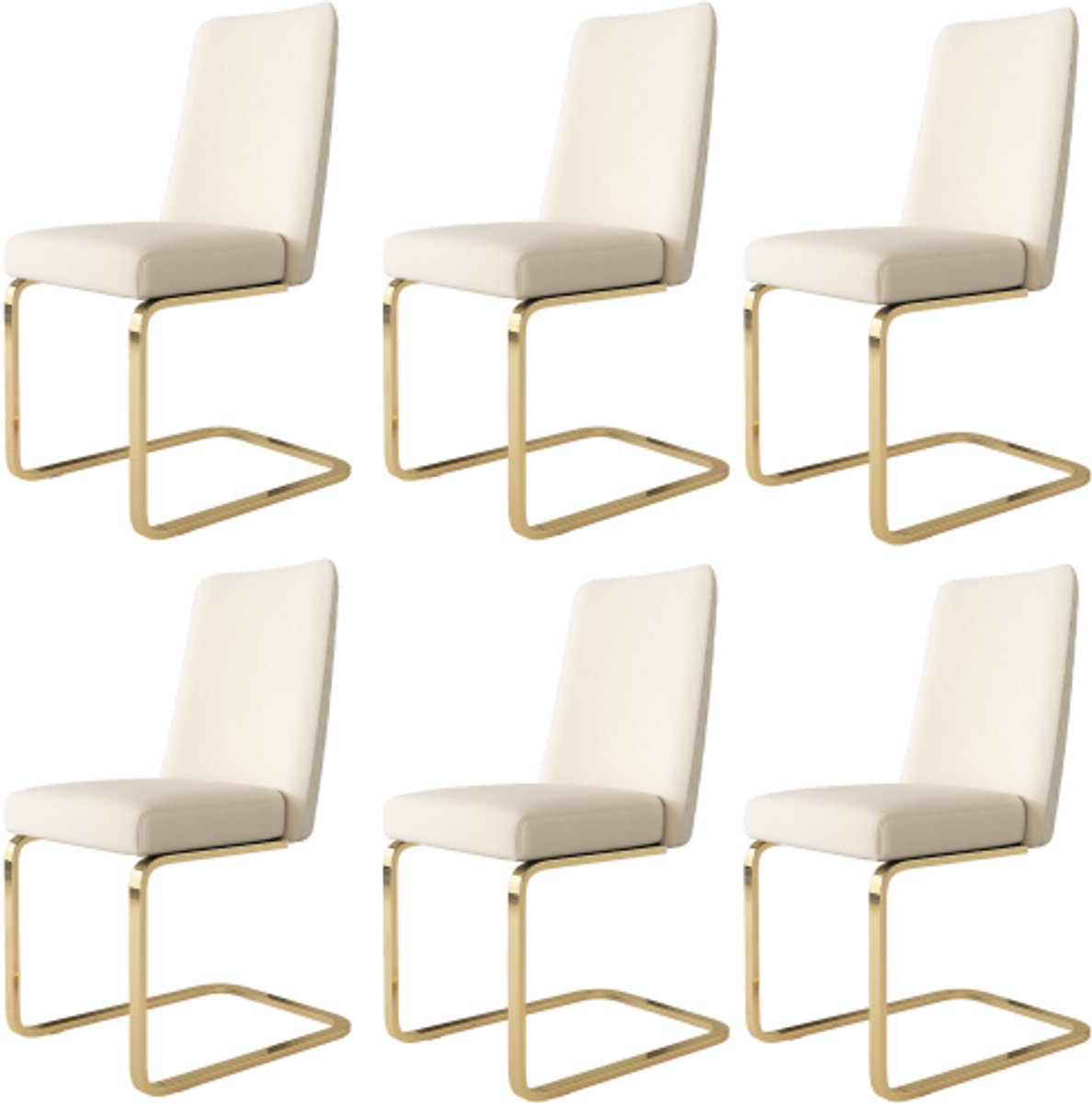 Fluwelen eetkamerstoel, set van 6, luxe woonkamer, slaapkamer, loungestoel, ruitvormig des