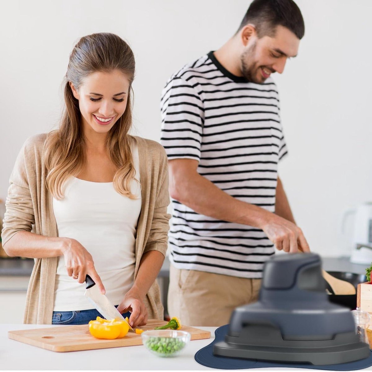 Silicone Heat Resistant Mat for Ninja Crispi Air Fryer, Heat-Insulating