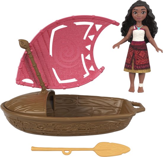 MATTEL Pirogue en zijn 3 verrassingen JBT68 -Vaiana 2 van Disney — afbeelding 5
