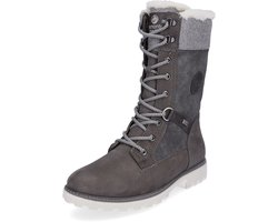 Remonte dames winter veterboot grijs