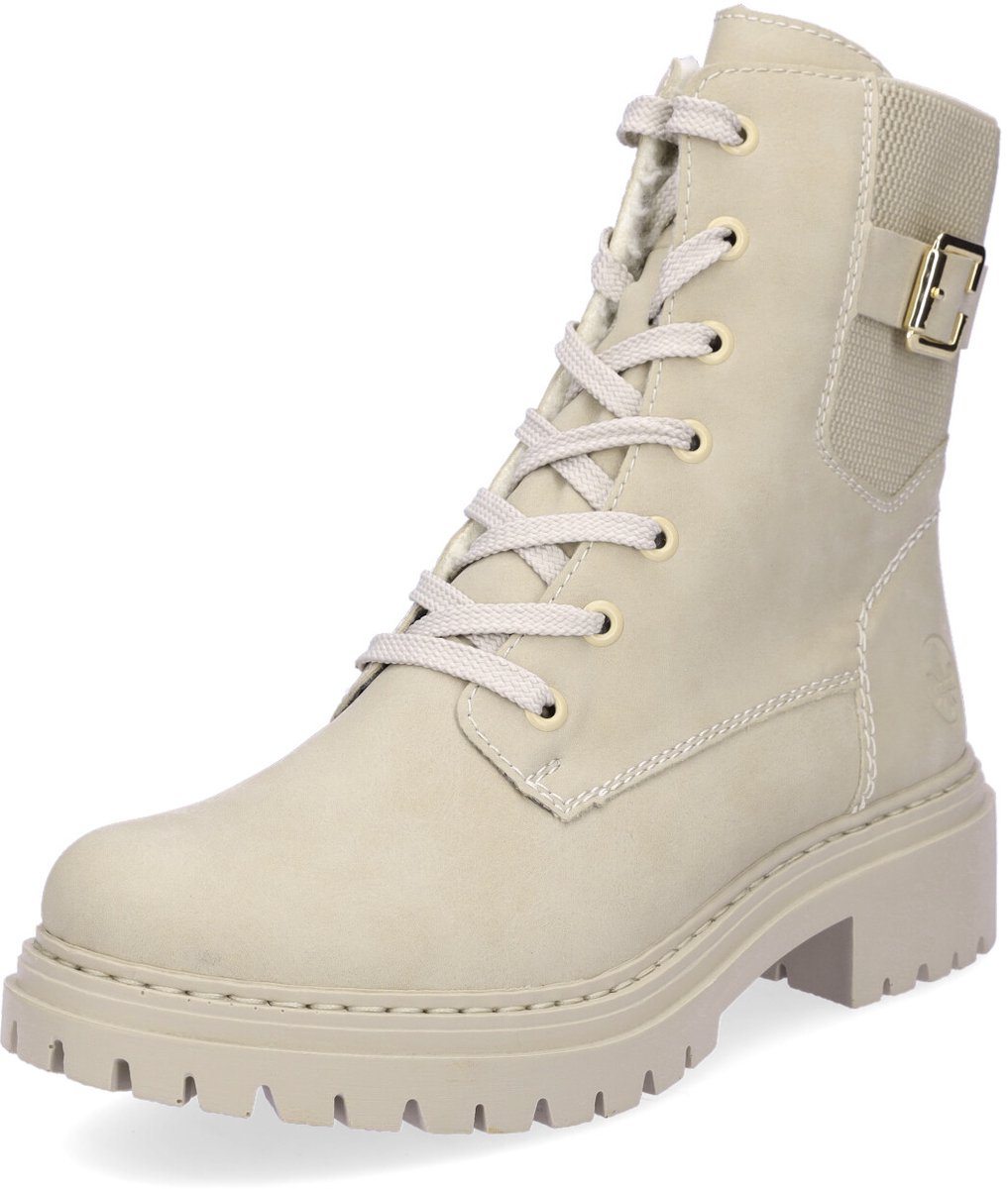 Rieker dames enkellaarsjes 72631-62 beige 72631-62