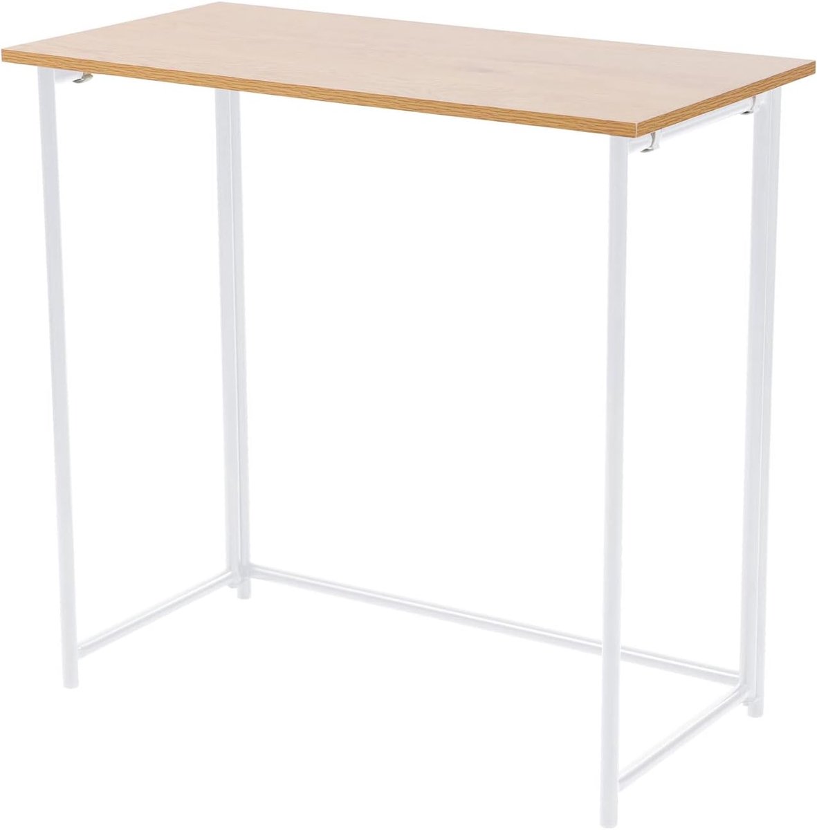 RFWR® Ruimtebesparend Inklapbaar Bureau 80x40x76cm - Multifunctionele Computertafel