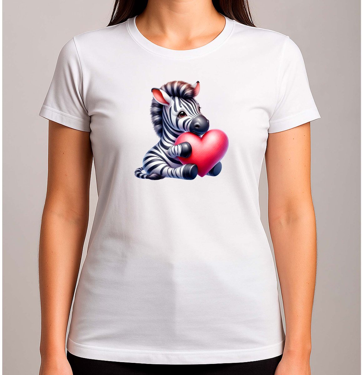 Pebz - T Shirt - Cute - Cutie - Zebra - Mood - SchattigeZebra - LieveZebra - ZebraKnuffel - KleineZebra