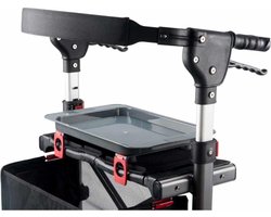 Universele rollator dienblad - Speciaal voor rollator met zachte zittingen - Bekijk de omschrijving voor geschikte rollators - O.a voor de rollator Nitro, rollator Torro, rollator Torro, rollator Diamond Deluxe, rollator Double, rollator Light...