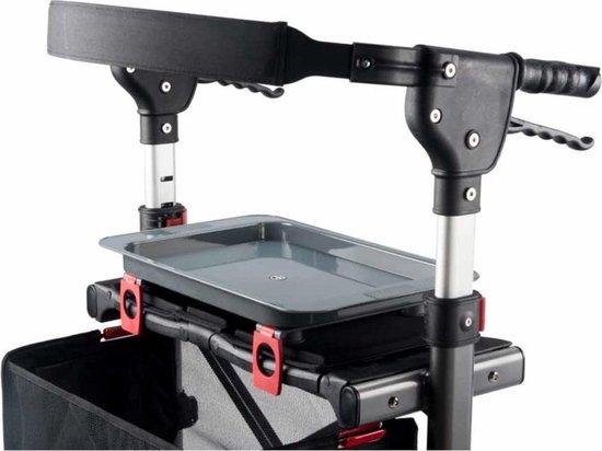 Universele rollator dienblad - Speciaal voor rollator met zachte zittingen - Bekijk de omschrijving voor geschikte rollators - O.a voor de rollator Nitro, rollator Torro, rollator Torro, rollator Diamond Deluxe, rollator Double, rollator Light...