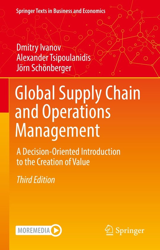 Global Supply Chain and Operations Management, Dmitry Ivanov ...