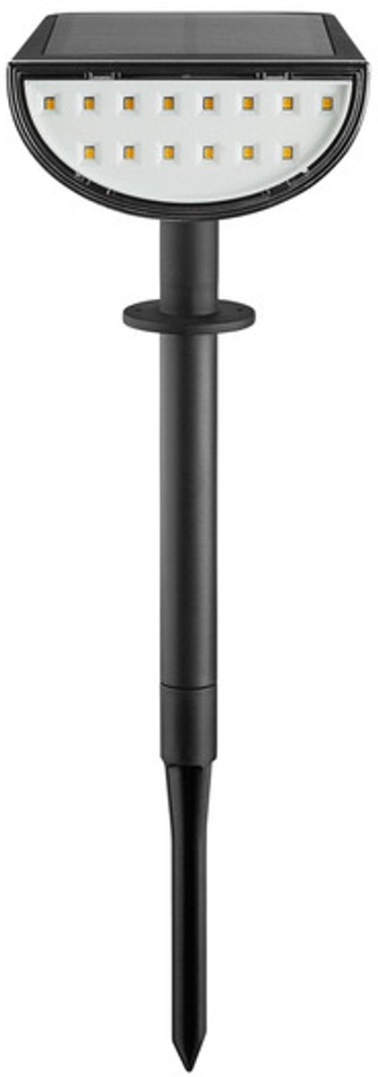 LIVARNO home LED-grondverlichting - draai- en zwenkbaar - bewegings- en schemersensor -tuin en campinglamp