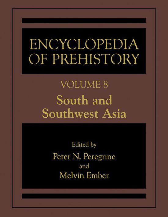 Encyclopedia of Prehistory - cover