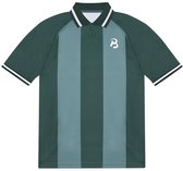 Polo de sport unisexe Badèl – Vêtements de Padel – Respirant et résistant – Vert – Taille L