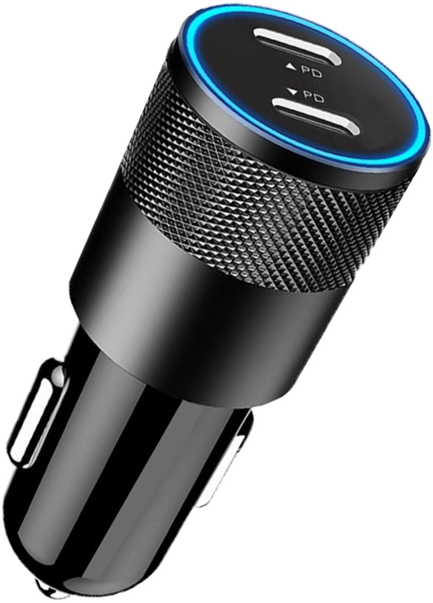 ThunderGold Autolader USB C 60W - Auto Oplader USB C - Auto Lader - USB Autolader - Autolader USB - Autoladers - Auto Snellader - USB Oplader Auto - Autolader USB C 2 Poorten - Auto Oplader USB thumbnail 3