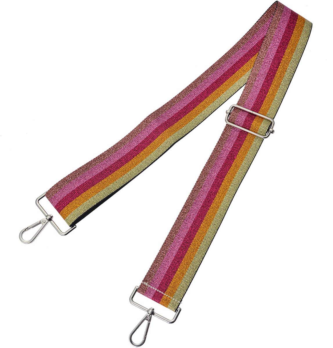 Clayre & Eef Tassenriem 5x140 cm Roze Synthetisch