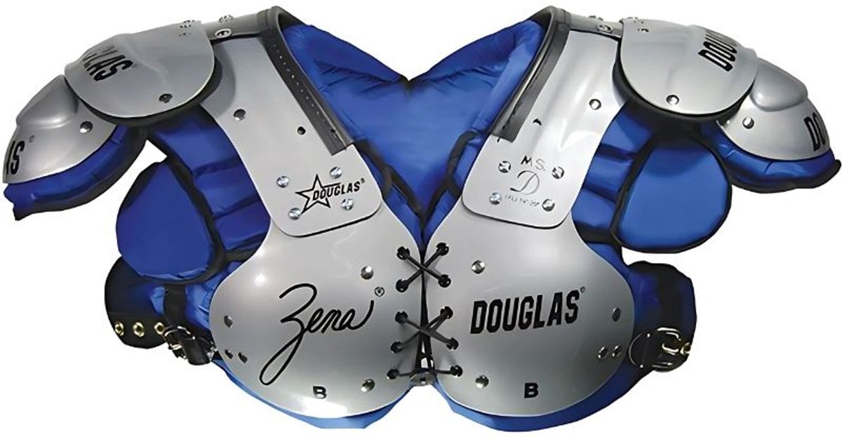 Douglas American Football Shoulder Pads Schouderbescherming | Maat M (Dames/Vrouwen) Lineman
