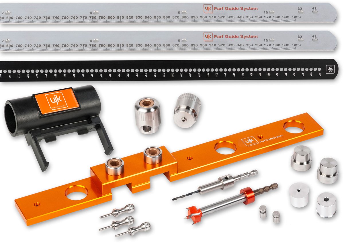 UJK Parf Plus Guide System = Parf Guide System MK II compleet met Parf Protractor in één koop!