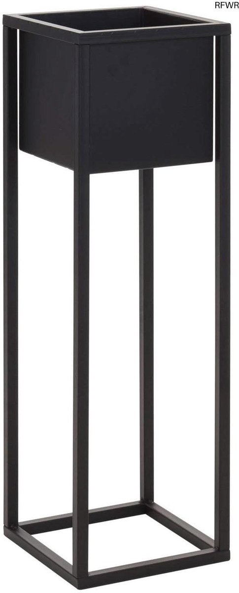 RFWR® Bloempot op standaard - Sierlijke bloembak voor balkon en tuin - 70 cm hoog