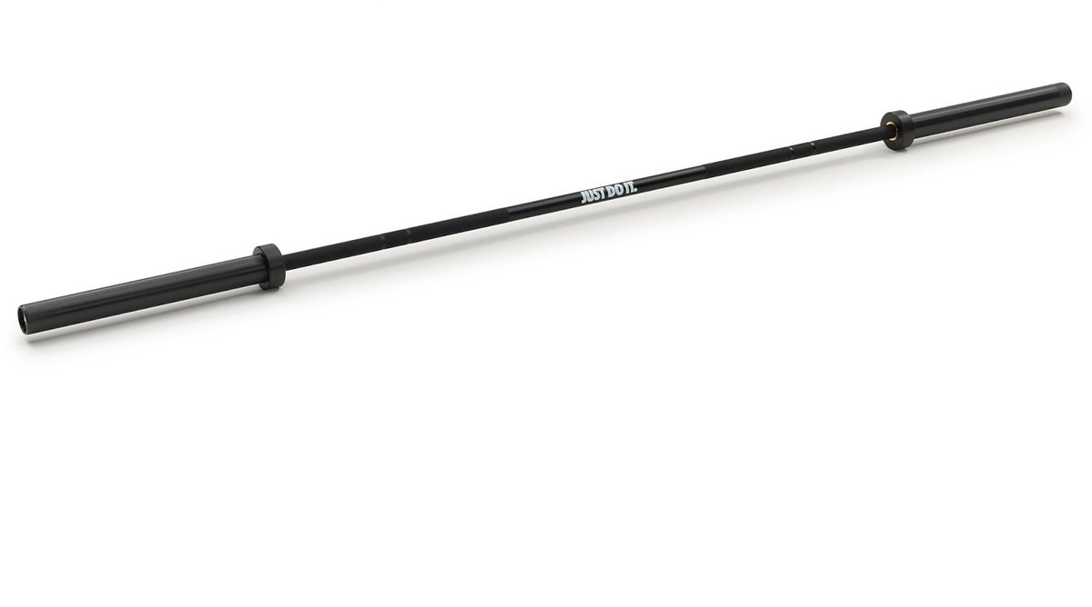 Nike 50 mm halterstang 15 kg Zwart (Just Do It)