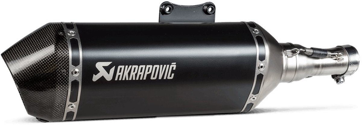 Akrapovic Slip-On Line (SS) Primavera 125/150IE 3V 2021- (S-VE125SO3-HZBL) - Slip-On Exhaust