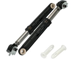 Multaparts® schokbrekerset geschikt voor Indesit / Whirlpool wasmachines met Ø 13 mm bevestiging | Incl. kunststof borgpennen | Alternatief voor Indesit C00140670, C00140744, C00309597 & Whirlpool 482000023502, 482000029509
