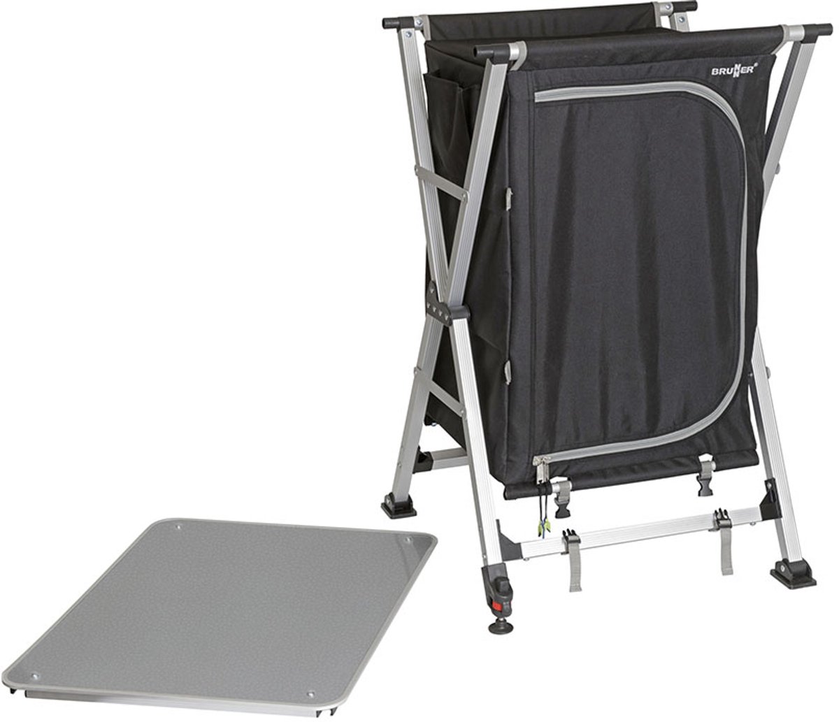 Brunner Azabache LS Cross Square - Campingkast 58 x 49 x 90 cm