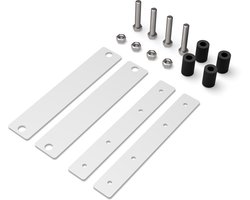 Bodo® - Wasmachine Verhoger connectieset - Wit - voor WV52 - WV53 - WVH53
