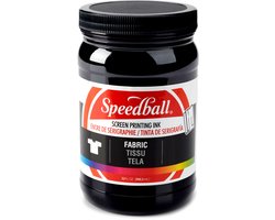 Zeefdruk textiel inkt Speedball zwart 945 ml