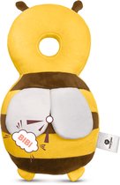 Vulpes Goods® BabyCare - Baby Hoofdbeschermer - Baby Valkussen - Baby Veiligheidskussen - Valrugzak - 3D Ademend - Veilig leren lopen - Bij