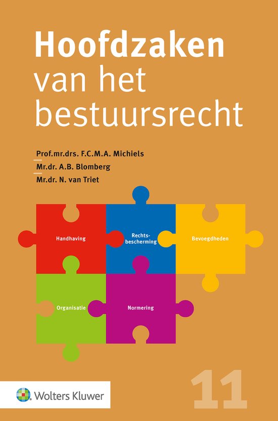 Hoofdzaken van het bestuursrecht - cover