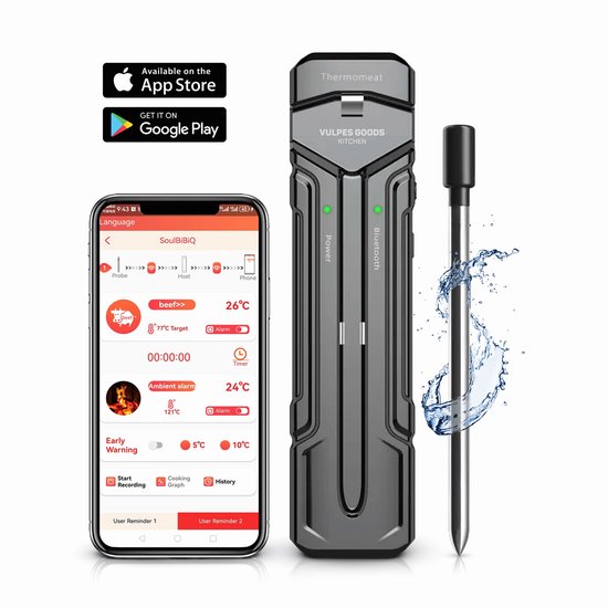Vulpes Goods® Kitchen – Vleesthermometer