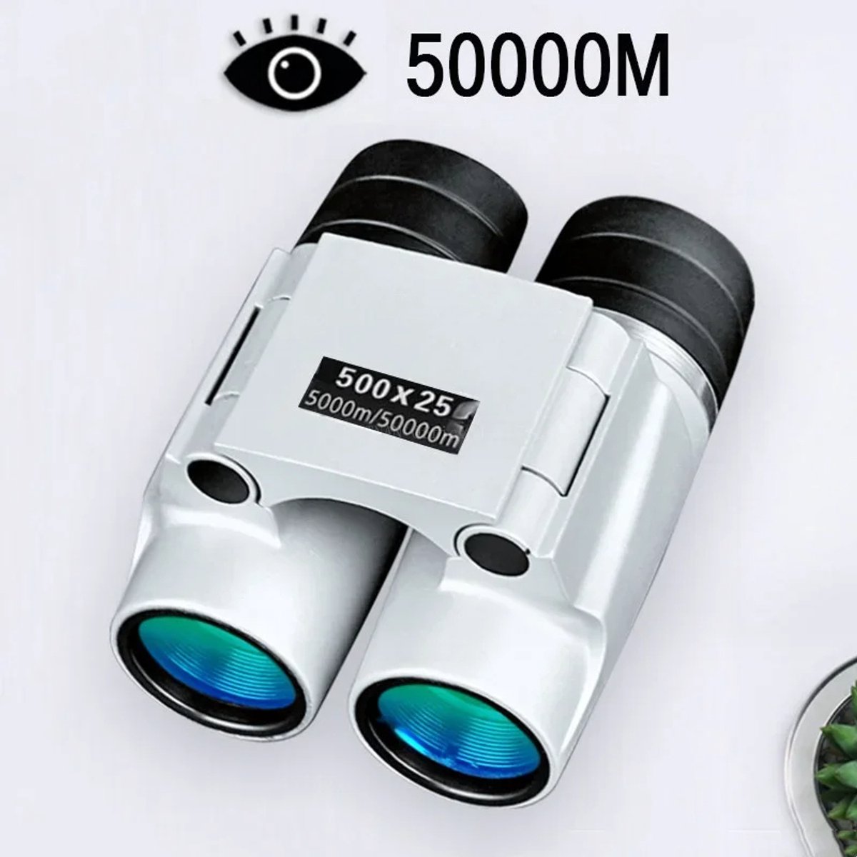 Krachtige Professionele Verrekijker 50000m – HD Telescoop met Automatische Scherpstelling – Hoge Vergroting, Nachtzicht, Vogelspotten, Jacht, Reizen, Wandelen, Outdoor Gebruik