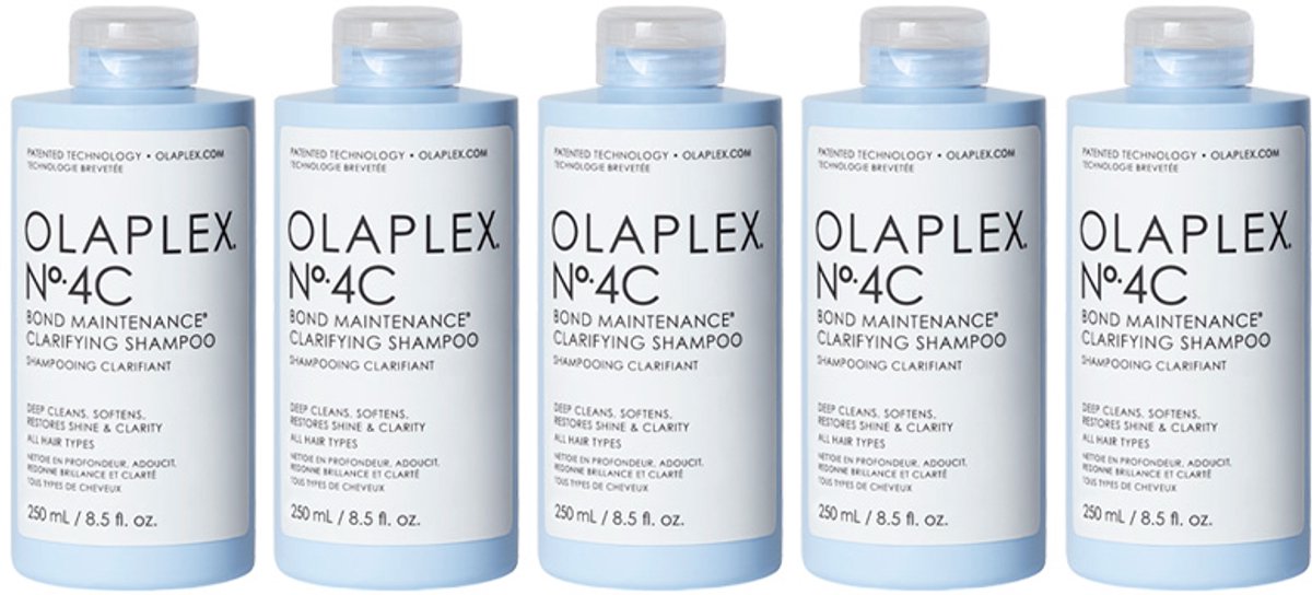 Bol.com OLAPLEX No.4C Bond Maintenance Clarifying - Shampoo - 5x250ml aanbieding