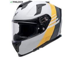 Dexter Integraalhelm - Mirage Prysm - Grey/Yellow Mat - L