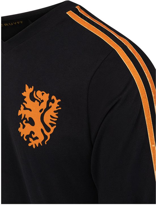 Cruyff Nederland Retro Voetbalshirt WK 1974 Nummer 14 Lange Mouwen cruyff-nederland-retro-voetbalshirt-wk-1974-nummer-14-lange-mouwen