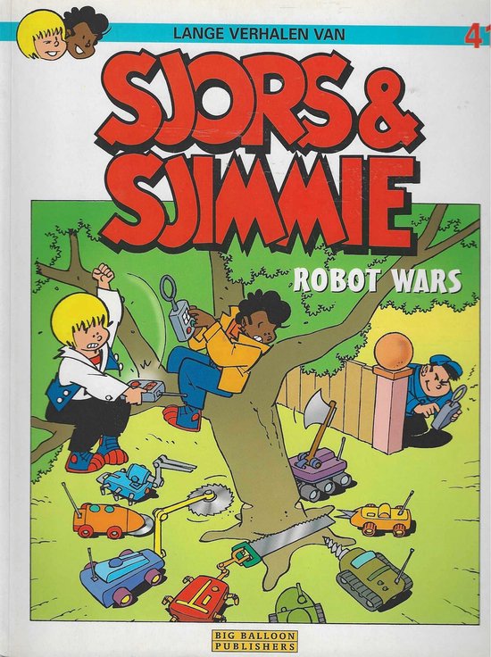 Lange verhalen van Sjors en Sjimmie no 41: Robot Wars