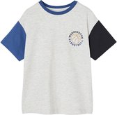 Vertbaudet T-shirt manches courtes contrastées garçon