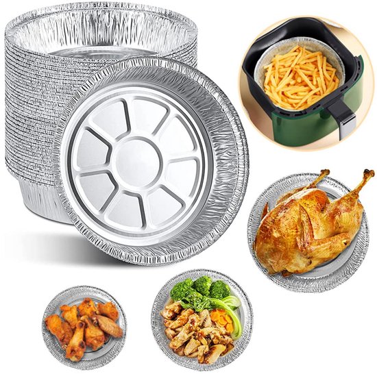 Kan ik aluminiumfolie of bakpapier gebruiken in de Airfryer