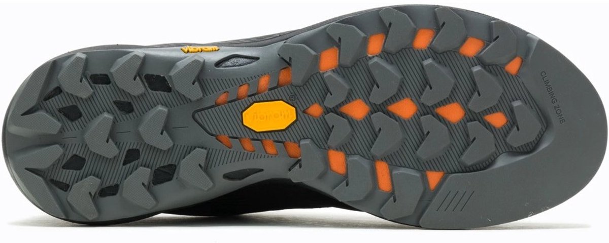Merrell - J135583 - Vrije tijdsschoenenHeren wandelschoenenWandelschoenen - Kleur: Zwart - Maat: 43