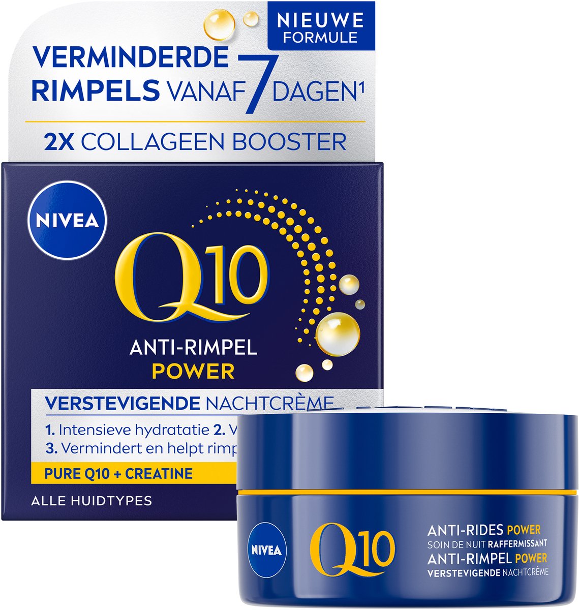 Nivea Q10 Power Anti-Rimpel Nachtcrème 50ML
