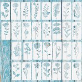 FINGERINSPIRE 3 stuks Camo Stencil Kit 30x30cm Camo Stencils voor Spuitverf Camouflage Patroon Stencils voor Schilderen op Hout, Canvas, Papier, Stof, Vloer, Muur en Tegel
