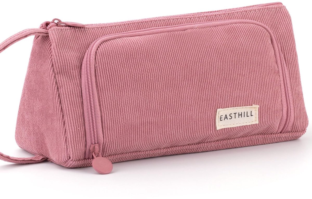 Etui - Extra Ruim Pennenzak voor School & Studie - Roze