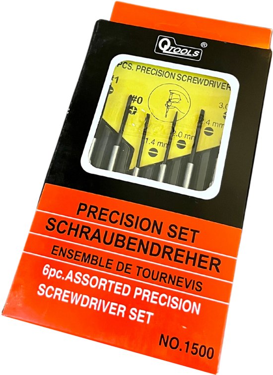 Lot De 5 Tournevis Cruciformes Mini 2.0mm UXCELL - Pour Montre, Lunettes, Réparations Précises