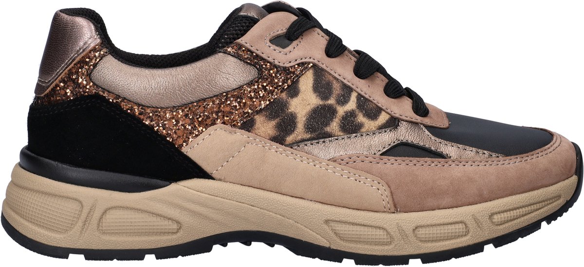 Gabor Comfort Optifit dames sneaker - Beige multi