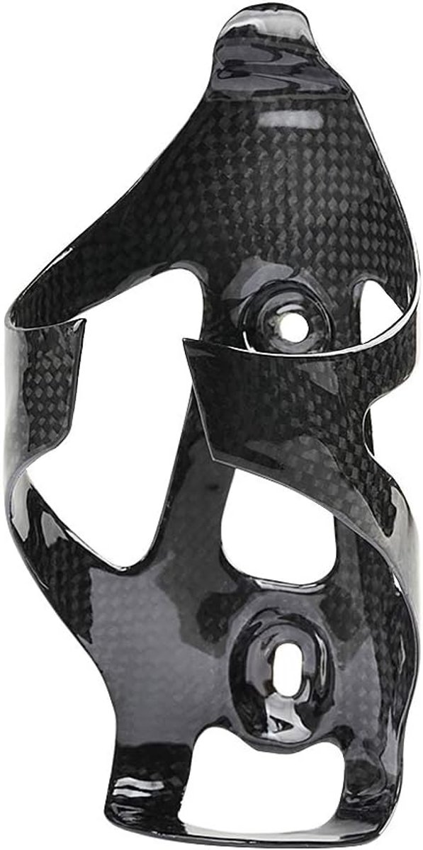 Bidonhouderbeugel van volledig carbonvezel voor fietsen met titanium bouten, 2-pack — afbeelding 4