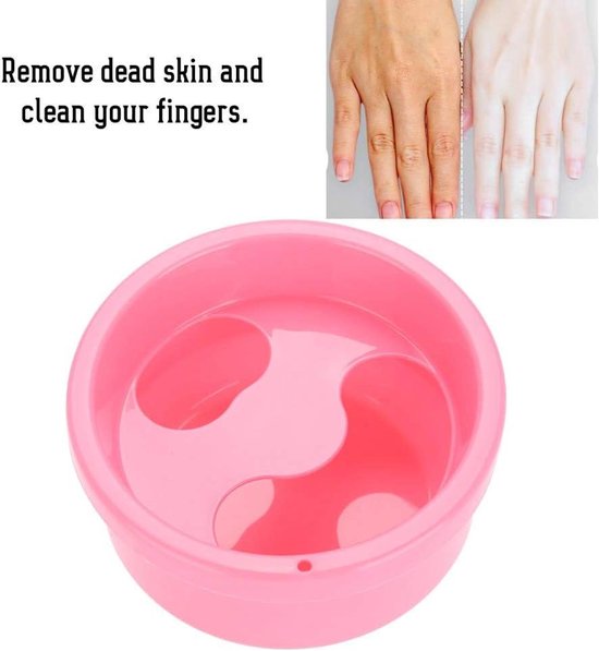 Dip kom voor manicure - Verwijder verdikte nagellak en kunstnagels - Manicure gereedschap — afbeelding 5