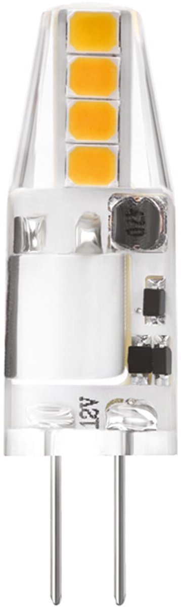 Kobi LED Lamp G4 1.5W - 170lm - 4000K - 12V - Voor Keuken, Kastverlichting of Display - G4 Insteeklampje
