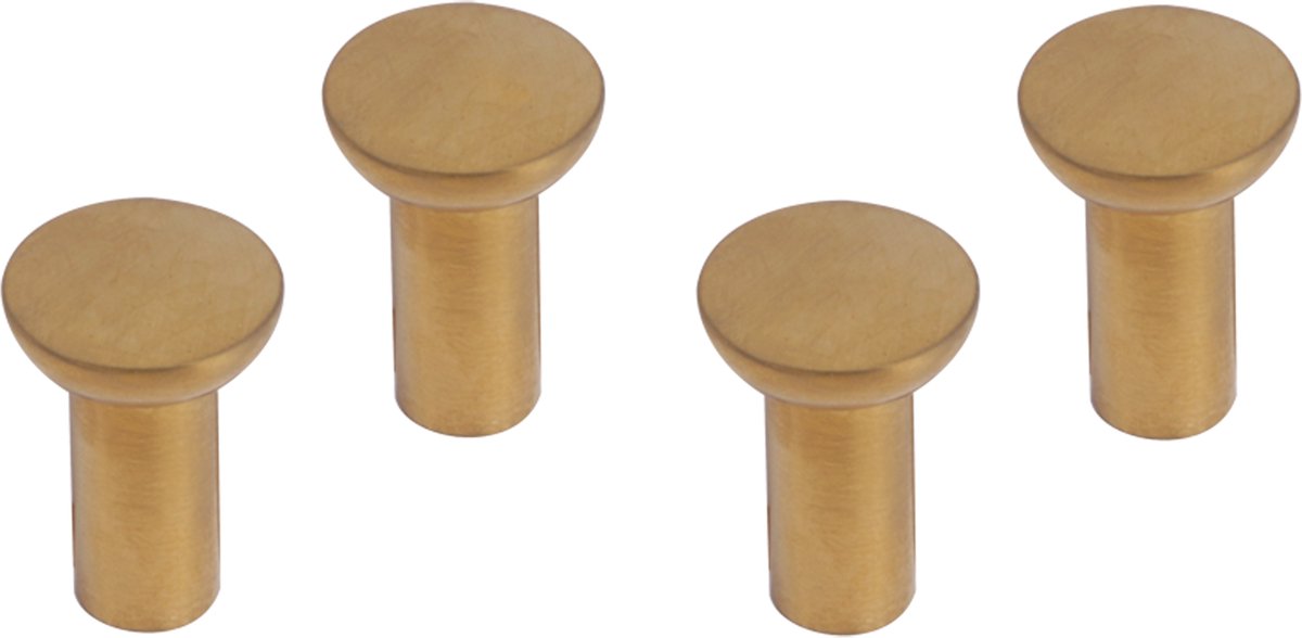 Differnz Eindhoven knop - 20 mm - goud