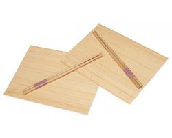 Bamboe Sushi Roller Mat - Sushi Maker Set - Rolmatje – Sushi Maker - Sushi Set - Sushi - 2 x Rolmat met stokjes - Sushi 6-Delig