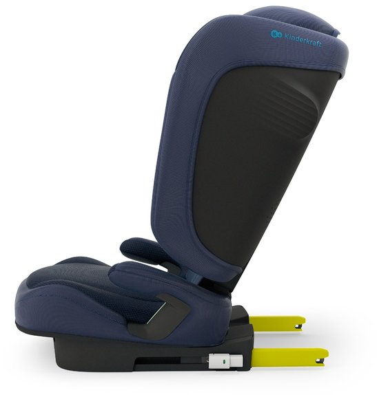 Kinderkraft UNITY 2 Autostoel - Voor kinderen van 100–150 cm (3,5–12 jaar) - Met ISOFIX, Slaapstand en SPS + H-GUARD - Opvouwbaar, Luchtcirculatiesysteem, Verwijderbare Bekleding - Marineblauw van Merkloos — afbeelding 4