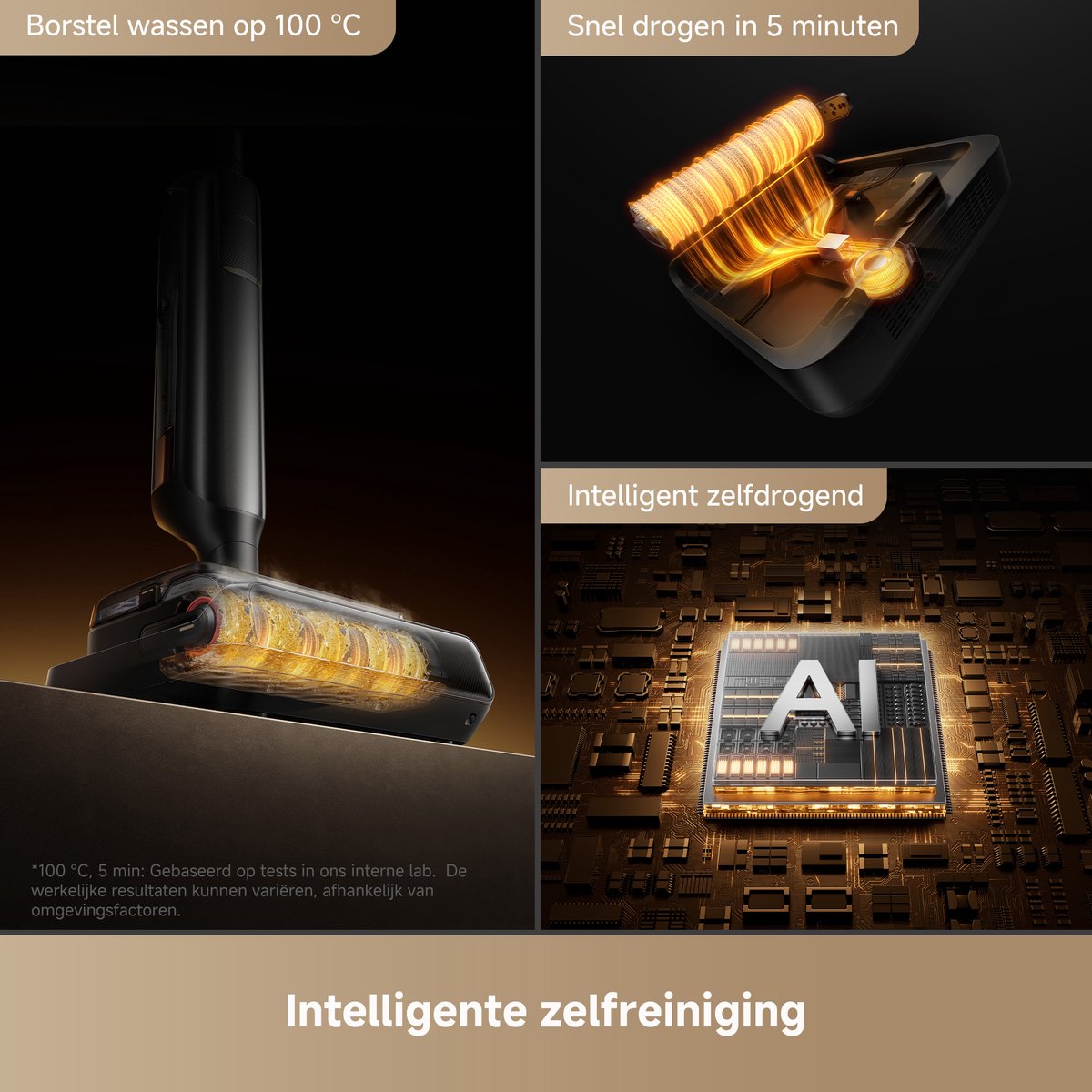 MOVA M50 Ultra Opvouwbare Vloerreiniger met 22.000 Pa - afbeelding 2